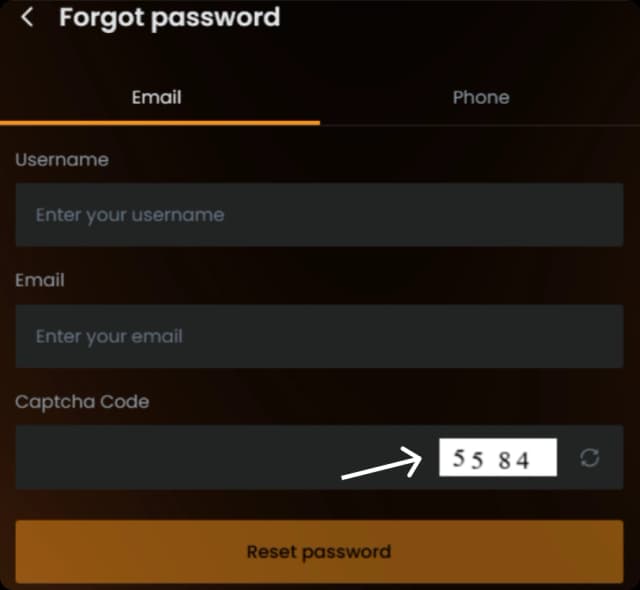 Forgot Password