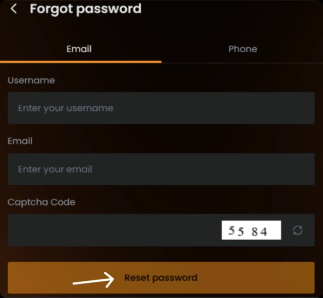 Forgot Password